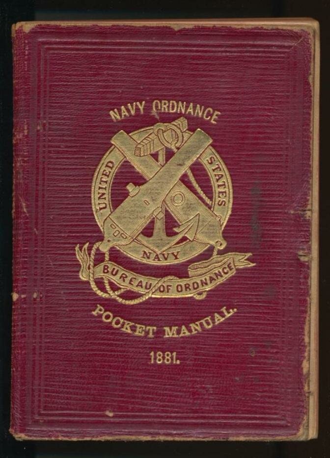 Manual Exercises for Great Guns and Small Arms. Equipment for Boats. Progressive Instruction for Gun and Powder Divisions. Directions for Target Practice with Machine Guns and Small Arms. Hints for the Inspection of Vessels.