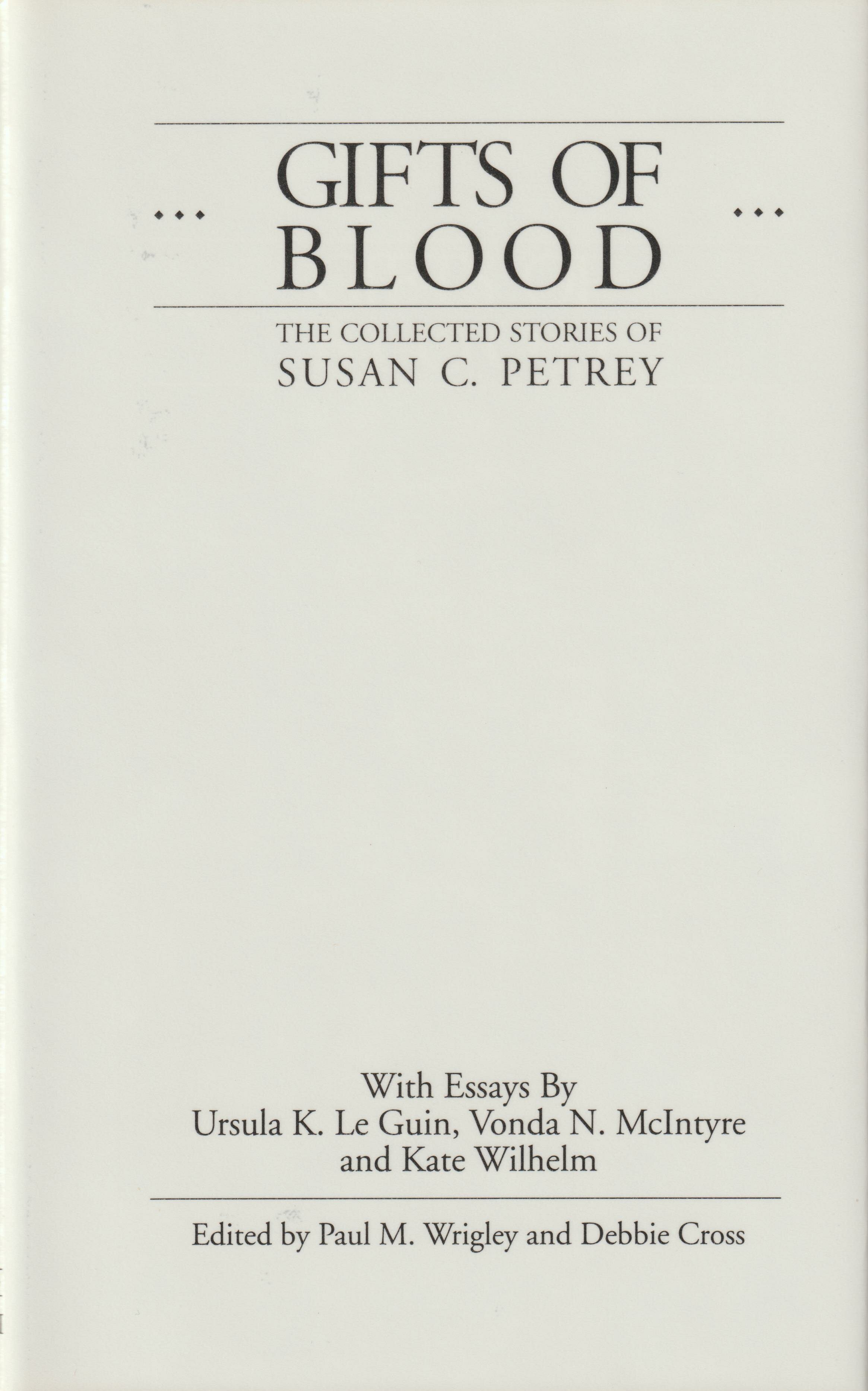 Image for Gifts of Blood
